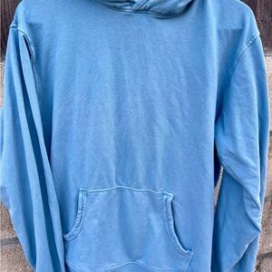 Peter Millar Crown Soft Blue Hoodie Small Modal Blend Pullover